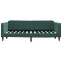 Dunkelgrünes Samtschlafsofa 90x200 cm von vidaXL, Betten und Lattenroste - Ref: Foro24-354088, Preis: 183,32 €, Rabatt: %