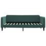 Dunkelgrünes Samtschlafsofa 90x200 cm von vidaXL, Betten und Lattenroste - Ref: Foro24-354088, Preis: 186,07 €, Rabatt: %