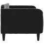 Sofá cama terciopelo negro 80x200 cm de vidaXL, Camas y somieres - Ref: Foro24-354083, Precio: 179,64 €, Descuento: %
