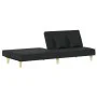 Sofá cama de tela negro de vidaXL, Sofás - Ref: Foro24-351902, Precio: 252,56 €, Descuento: %