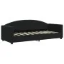Sofá cama terciopelo negro 80x200 cm de vidaXL, Camas y somieres - Ref: Foro24-354133, Precio: 176,30 €, Descuento: %