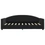Sofá cama terciopelo negro 80x200 cm de vidaXL, Camas y somieres - Ref: Foro24-354133, Precio: 176,30 €, Descuento: %
