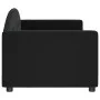 Sofá cama terciopelo negro 80x200 cm de vidaXL, Camas y somieres - Ref: Foro24-354133, Precio: 176,30 €, Descuento: %