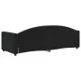 Sofá cama terciopelo negro 80x200 cm de vidaXL, Camas y somieres - Ref: Foro24-354133, Precio: 176,30 €, Descuento: %