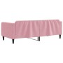 Sofá cama terciopelo rosa 90x200 cm de vidaXL, Camas y somieres - Ref: Foro24-354089, Precio: 198,32 €, Descuento: %