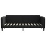 Sofá cama tela negro 80x200 cm de vidaXL, Camas y somieres - Ref: Foro24-354030, Precio: 184,38 €, Descuento: %