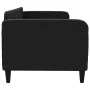 Schlafsofa aus schwarzem Stoff, 80 x 200 cm von vidaXL, Betten und Lattenroste - Ref: Foro24-354030, Preis: 179,43 €, Rabatt: %