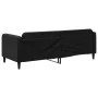 Sofá cama tela negro 80x200 cm de vidaXL, Camas y somieres - Ref: Foro24-354030, Precio: 179,43 €, Descuento: %