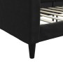 Sofá cama tela negro 80x200 cm de vidaXL, Camas y somieres - Ref: Foro24-354030, Precio: 184,38 €, Descuento: %