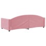 Sofá cama terciopelo rosa 90x200 cm de vidaXL, Camas y somieres - Ref: Foro24-354139, Precio: 187,62 €, Descuento: %