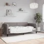 Sofá cama tela gris taupe 100x200 cm de vidaXL, Camas y somieres - Ref: Foro24-354041, Precio: 194,39 €, Descuento: %