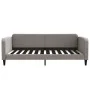 Sofá cama tela gris taupe 100x200 cm de vidaXL, Camas y somieres - Ref: Foro24-354041, Precio: 194,39 €, Descuento: %