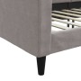 Taupegraues Schlafsofa aus Stoff, 100 x 200 cm von vidaXL, Betten und Lattenroste - Ref: Foro24-354041, Preis: 197,29 €, Raba...