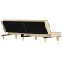 Cream fabric sofa bed by vidaXL, Sofas - Ref: Foro24-351903, Price: 268,85 €, Discount: %