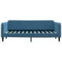 Sofá cama terciopelo azul 80x200 cm de vidaXL, Camas y somieres - Ref: Foro24-354078, Precio: 179,94 €, Descuento: %
