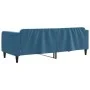 Sofá cama terciopelo azul 80x200 cm de vidaXL, Camas y somieres - Ref: Foro24-354078, Precio: 179,94 €, Descuento: %