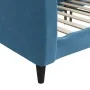 Sofá cama terciopelo azul 80x200 cm de vidaXL, Camas y somieres - Ref: Foro24-354078, Precio: 179,94 €, Descuento: %