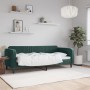 Dunkelgrünes Samtschlafsofa 80x200 cm von vidaXL, Betten und Lattenroste - Ref: Foro24-354081, Preis: 185,32 €, Rabatt: %