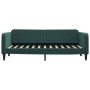 Dunkelgrünes Samtschlafsofa 80x200 cm von vidaXL, Betten und Lattenroste - Ref: Foro24-354081, Preis: 185,32 €, Rabatt: %