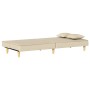Cream fabric sofa bed by vidaXL, Sofas - Ref: Foro24-351903, Price: 268,85 €, Discount: %