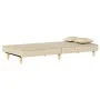 Cream fabric sofa bed by vidaXL, Sofas - Ref: Foro24-351903, Price: 263,93 €, Discount: %
