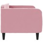 Rosafarbenes Samtschlafsofa 80x200 cm von vidaXL, Betten und Lattenroste - Ref: Foro24-354082, Preis: 183,18 €, Rabatt: %