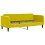 Gelbes Samtschlafsofa 80x200 cm von vidaXL, Betten und Lattenroste - Ref: Foro24-354084, Preis: 174,95 €, Rabatt: %