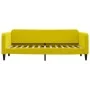 Gelbes Samtschlafsofa 80x200 cm von vidaXL, Betten und Lattenroste - Ref: Foro24-354084, Preis: 174,95 €, Rabatt: %
