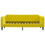 Sofá cama terciopelo amarillo 80x200 cm de vidaXL, Camas y somieres - Ref: Foro24-354084, Precio: 177,63 €, Descuento: %