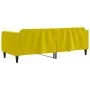 Gelbes Samtschlafsofa 80x200 cm von vidaXL, Betten und Lattenroste - Ref: Foro24-354084, Preis: 174,95 €, Rabatt: %