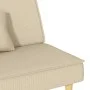 Cream fabric sofa bed by vidaXL, Sofas - Ref: Foro24-351903, Price: 263,93 €, Discount: %