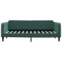 Sofá cama terciopelo verde oscuro 100x200 cm de vidaXL, Camas y somieres - Ref: Foro24-354095, Precio: 185,12 €, Descuento: %