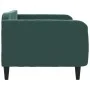 Sofá cama terciopelo verde oscuro 100x200 cm de vidaXL, Camas y somieres - Ref: Foro24-354095, Precio: 185,12 €, Descuento: %
