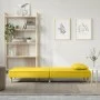 Hellgelbes Schlafsofa aus Stoff von vidaXL, Sofas - Ref: Foro24-351904, Preis: 258,93 €, Rabatt: %