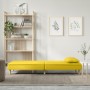 Light yellow fabric sofa bed by vidaXL, Sofas - Ref: Foro24-351904, Price: 263,82 €, Discount: %