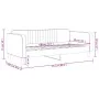 Light gray velvet sofa bed 90x190 cm by vidaXL, Beds and slatted bases - Ref: Foro24-354099, Price: 177,12 €, Discount: %