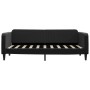 Black velvet sofa bed 90x190 cm by vidaXL, Beds and slatted bases - Ref: Foro24-354101, Price: 179,98 €, Discount: %