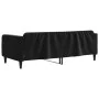 Schlafsofa aus schwarzem Samt, 90 x 190 cm von vidaXL, Betten und Lattenroste - Ref: Foro24-354101, Preis: 174,95 €, Rabatt: %
