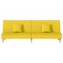 Light yellow fabric sofa bed by vidaXL, Sofas - Ref: Foro24-351904, Price: 263,82 €, Discount: %