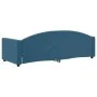 Blaues Samtschlafsofa 80x200 cm von vidaXL, Betten und Lattenroste - Ref: Foro24-354128, Preis: 177,08 €, Rabatt: %