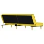 Hellgelbes Schlafsofa aus Stoff von vidaXL, Sofas - Ref: Foro24-351904, Preis: 258,93 €, Rabatt: %