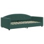 Dunkelgrünes Samtschlafsofa 100x200 cm von vidaXL, Betten und Lattenroste - Ref: Foro24-354145, Preis: 197,41 €, Rabatt: %