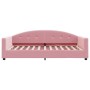 Sofá cama terciopelo rosa 100x200 cm de vidaXL, Camas y somieres - Ref: Foro24-354146, Precio: 197,70 €, Descuento: %