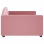 Sofá cama terciopelo rosa 100x200 cm de vidaXL, Camas y somieres - Ref: Foro24-354146, Precio: 197,70 €, Descuento: %