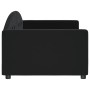 Schlafsofa aus schwarzem Samt, 90 x 190 cm von vidaXL, Betten und Lattenroste - Ref: Foro24-354151, Preis: 182,49 €, Rabatt: %