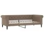 Schlafsofa aus Cappuccino-Kunstleder, 80 x 200 cm von vidaXL, Betten und Lattenroste - Ref: Foro24-354225, Preis: 203,01 €, R...