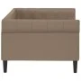Schlafsofa aus Cappuccino-Kunstleder, 80 x 200 cm von vidaXL, Betten und Lattenroste - Ref: Foro24-354225, Preis: 203,01 €, R...