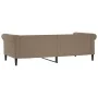 Schlafsofa aus Cappuccino-Kunstleder, 80 x 200 cm von vidaXL, Betten und Lattenroste - Ref: Foro24-354225, Preis: 203,01 €, R...