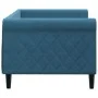 Sofá cama terciopelo azul 80x200 cm de vidaXL, Camas y somieres - Ref: Foro24-354236, Precio: 183,15 €, Descuento: %
