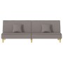 Taupegraues Schlafsofa aus Stoff von vidaXL, Sofas - Ref: Foro24-351905, Preis: 279,70 €, Rabatt: %